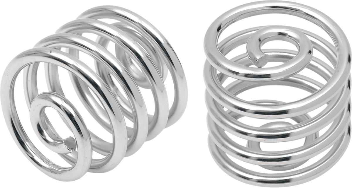 DRAG SPECIALTIES Seat Springs - Chrome - 2" 28-6113