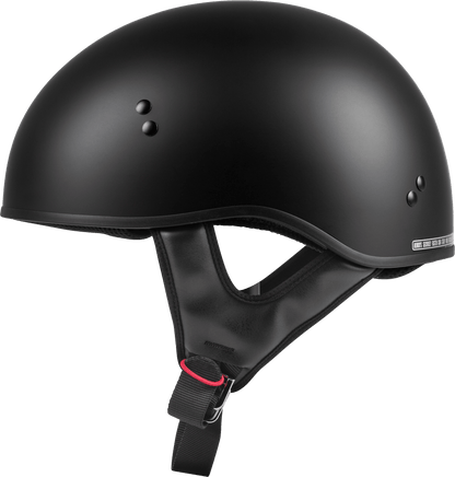 Hh 45 Half Helmet Naked Matte Black Xs