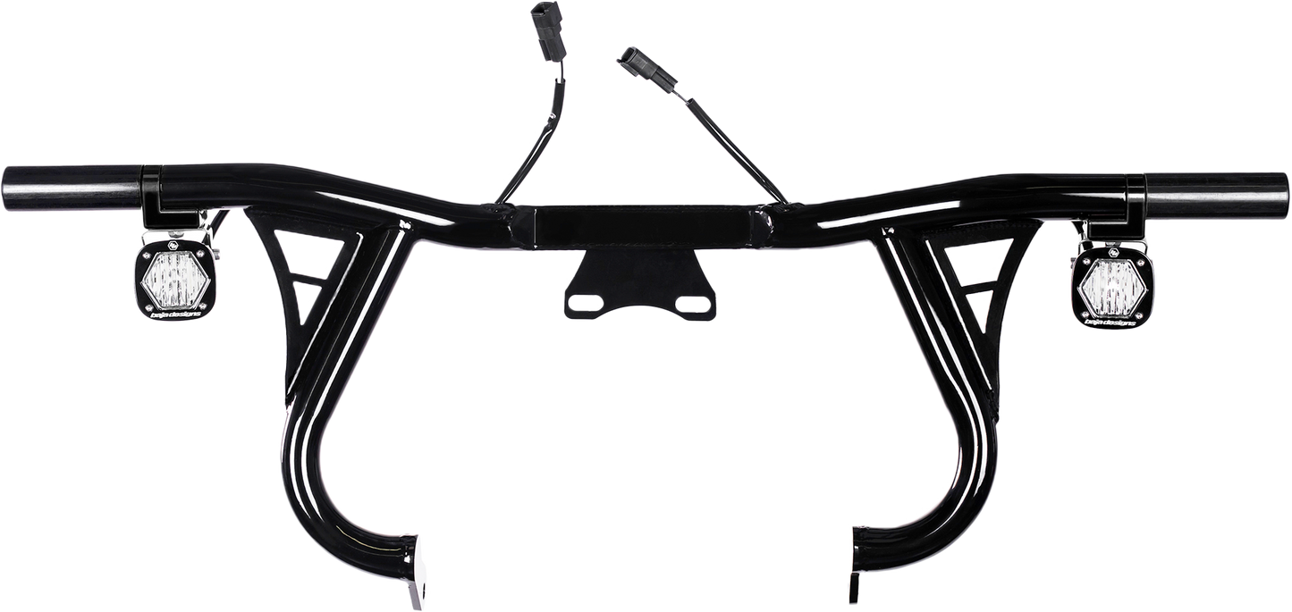 Lightbar Crashbar Black `17 23 Non Cvo