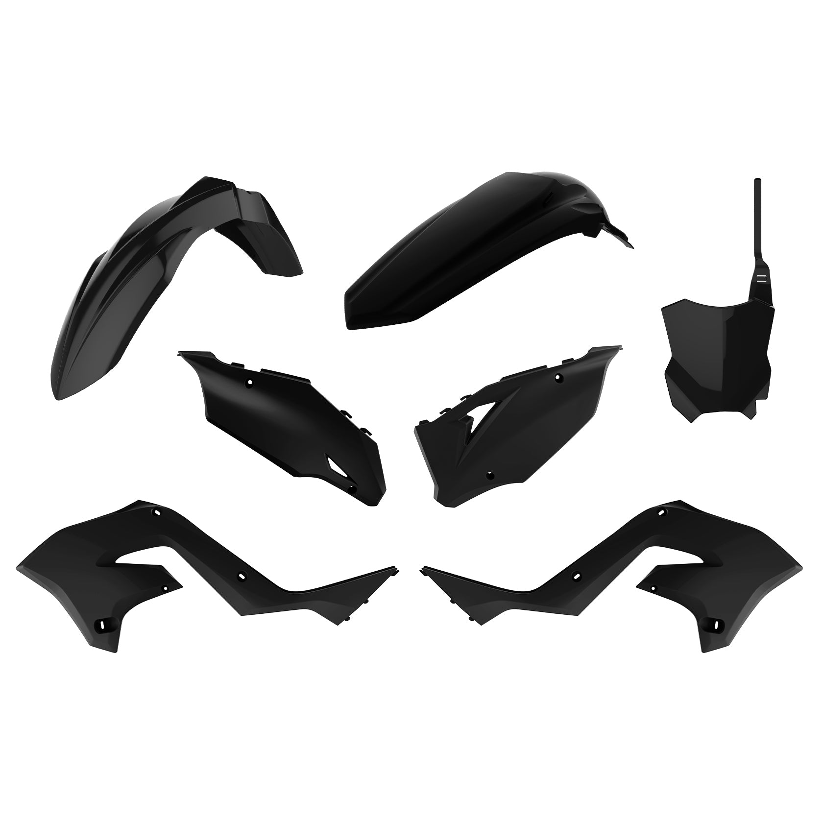 Mx Restyling Kit Black Kaw