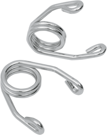 DRAG SPECIALTIES Torsion Seat Spring - Chrome - 3" 098013
