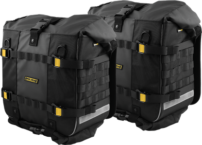 Trails End Adv Saddlebags 25l Per Bag Black
