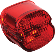 DRAG SPECIALTIES Taillight Lens - Bottom Tag Window - Red 12-0402D