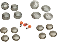 DRAG SPECIALTIES Smoked Lens Kit - '02-'11 VROD 12-0204