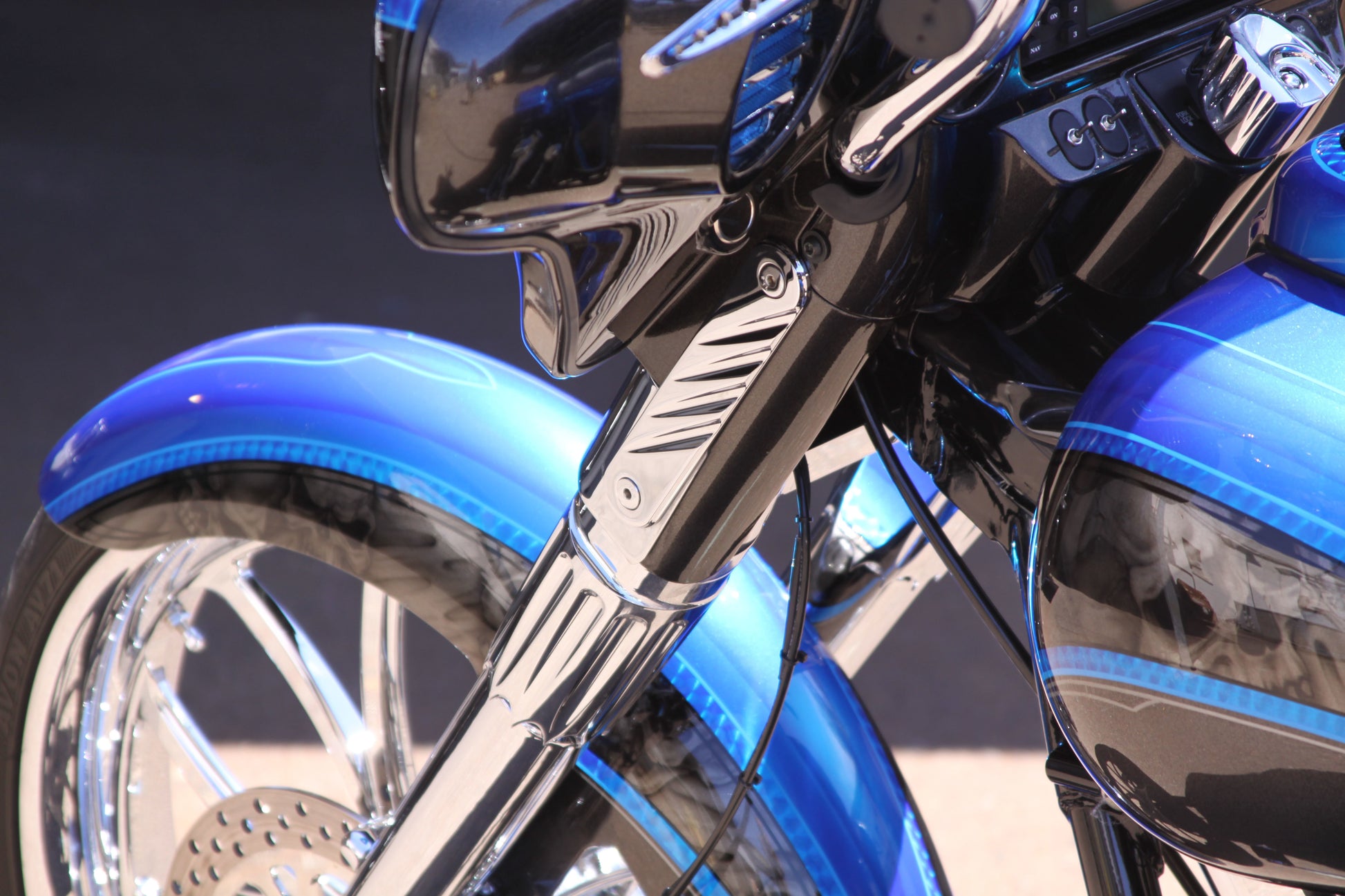 Slider Cover Yafterburner +2 Chrome `14 Up Flh/T