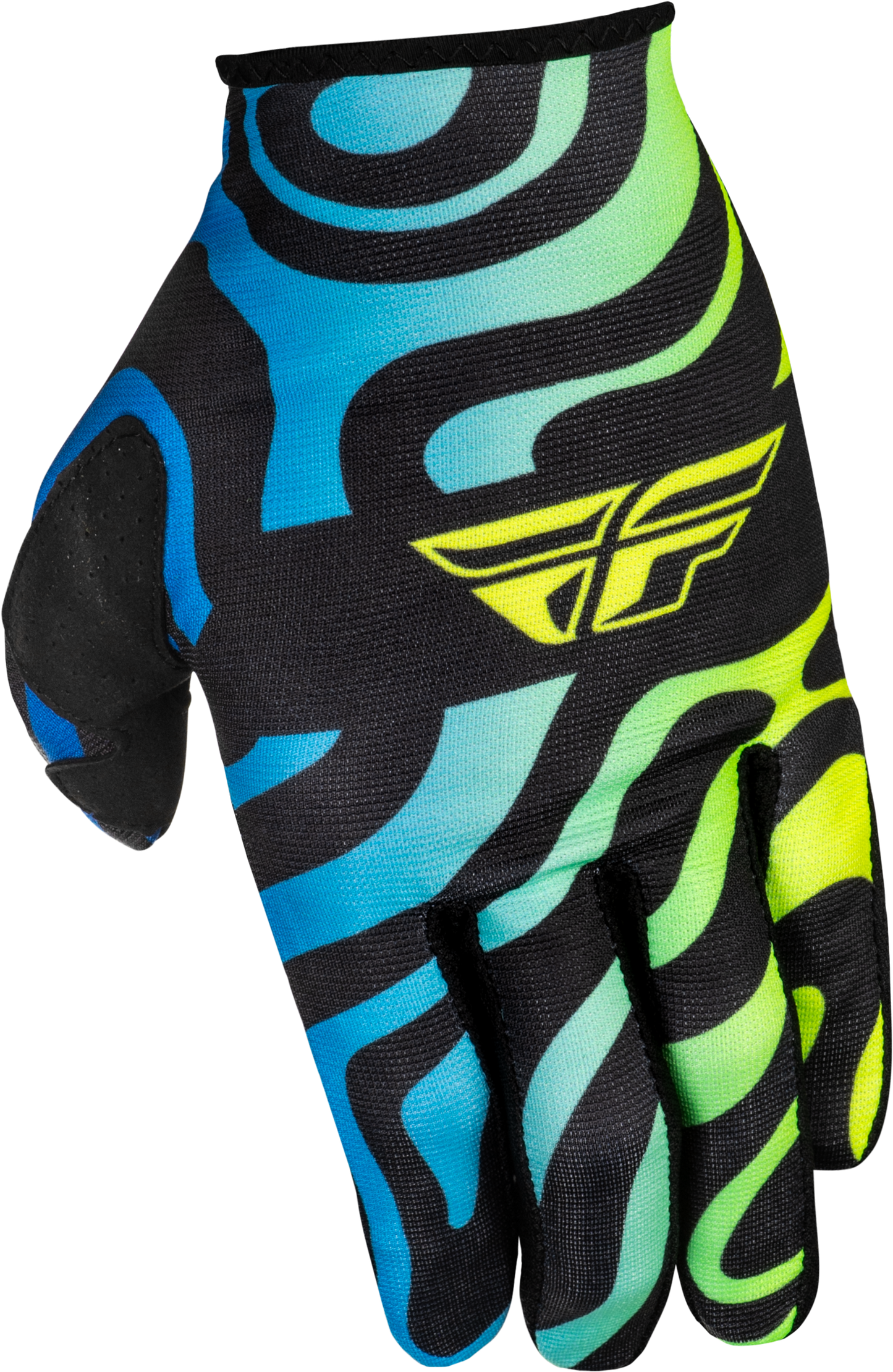 Lite Zen Gloves Black/Blue/Hi Vis 2x