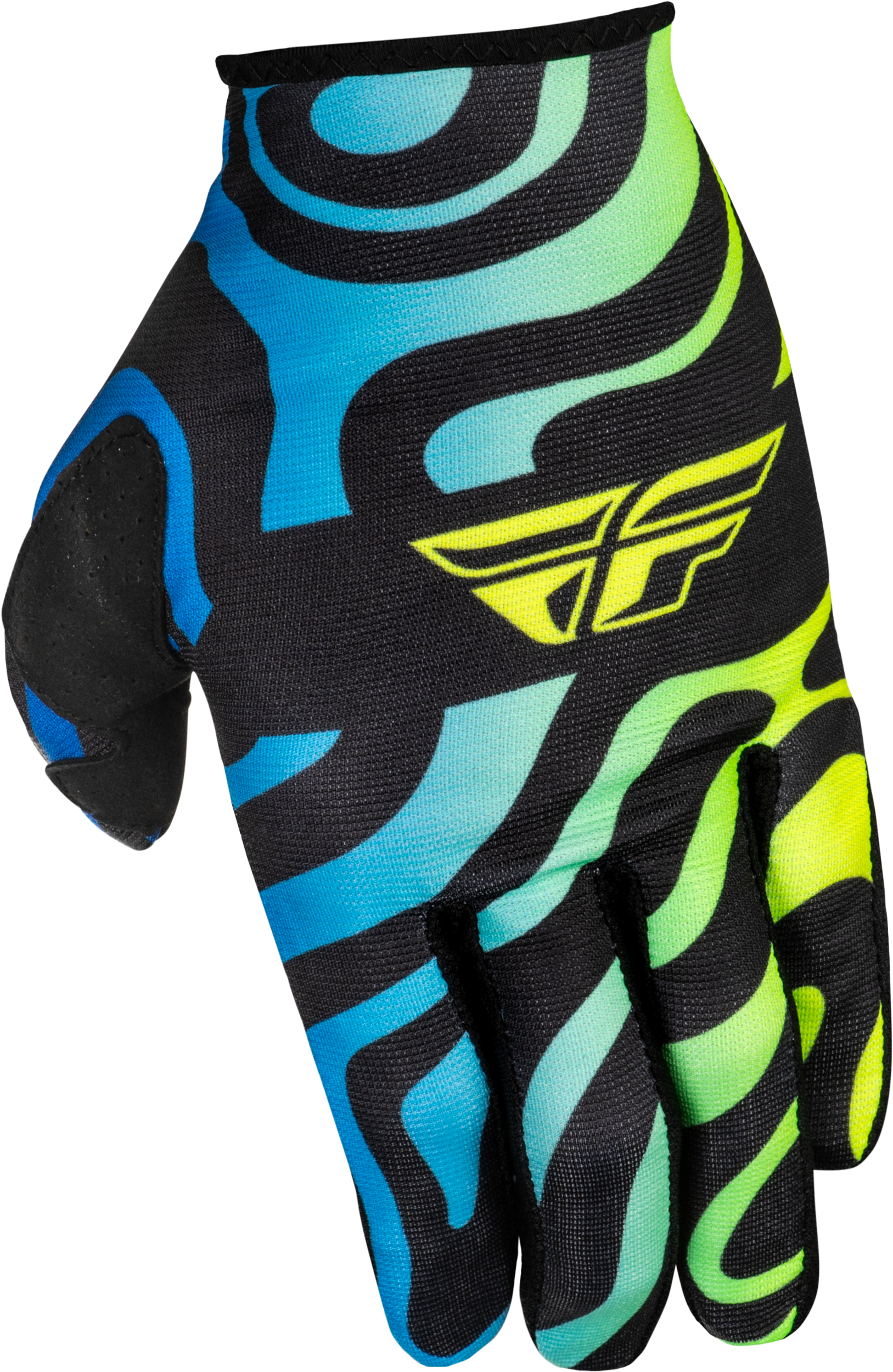 Lite Zen Gloves Black/Blue/Hi Vis Xs