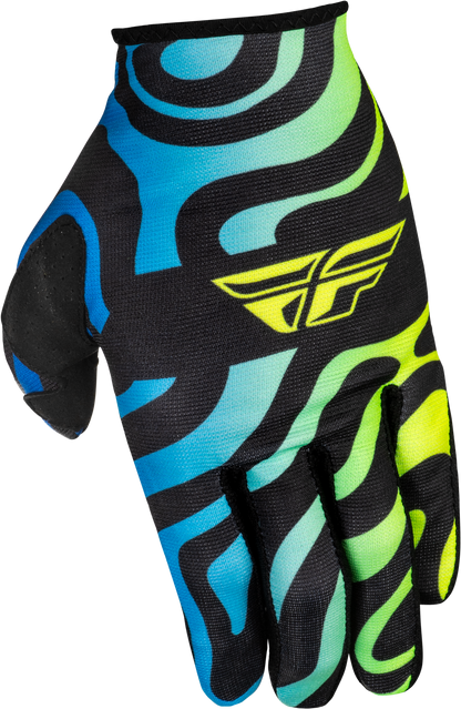 Lite Zen Gloves Black/Blue/Hi Vis Md