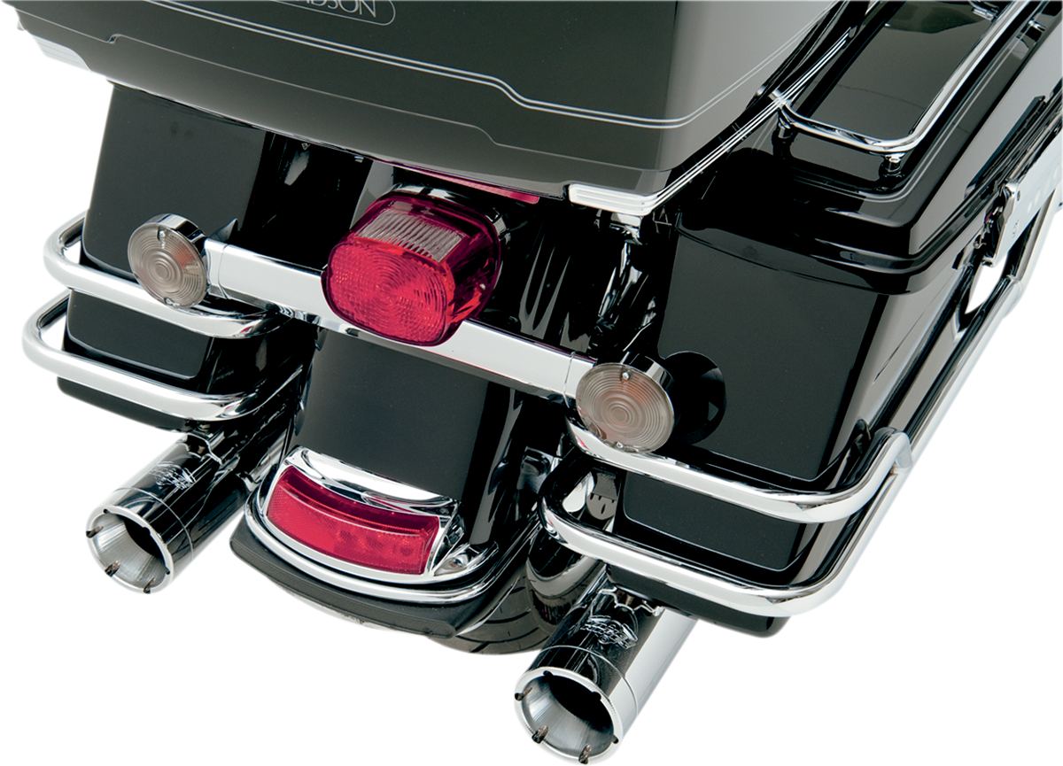 DRAG SPECIALTIES Smoked Flat Lens Kit - '86-'22 12-0203