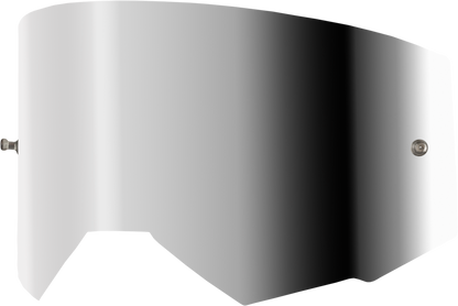 Single Lens W/ Post Adult W/ Silver Mirror/Smoke Lens