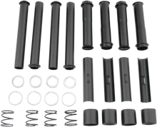 DRAG SPECIALTIES Pushrod Tube Kit - Black - Big Twin 74951B