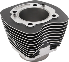 DRAG SPECIALTIES Cylinder - 3.750" Bore - Black with Highlighted Fins - 88"/96" Twin Cam '99-'17 88187