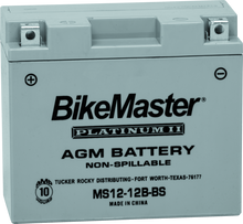 BikeMaster AGM Battery - MS12-12B-BS