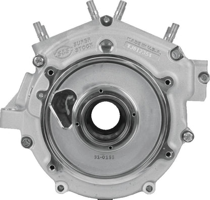 S&S Cycle 70-84 BT w/ 3-5/8in Bore Super Stock Alternator Style Crankcase - Natural