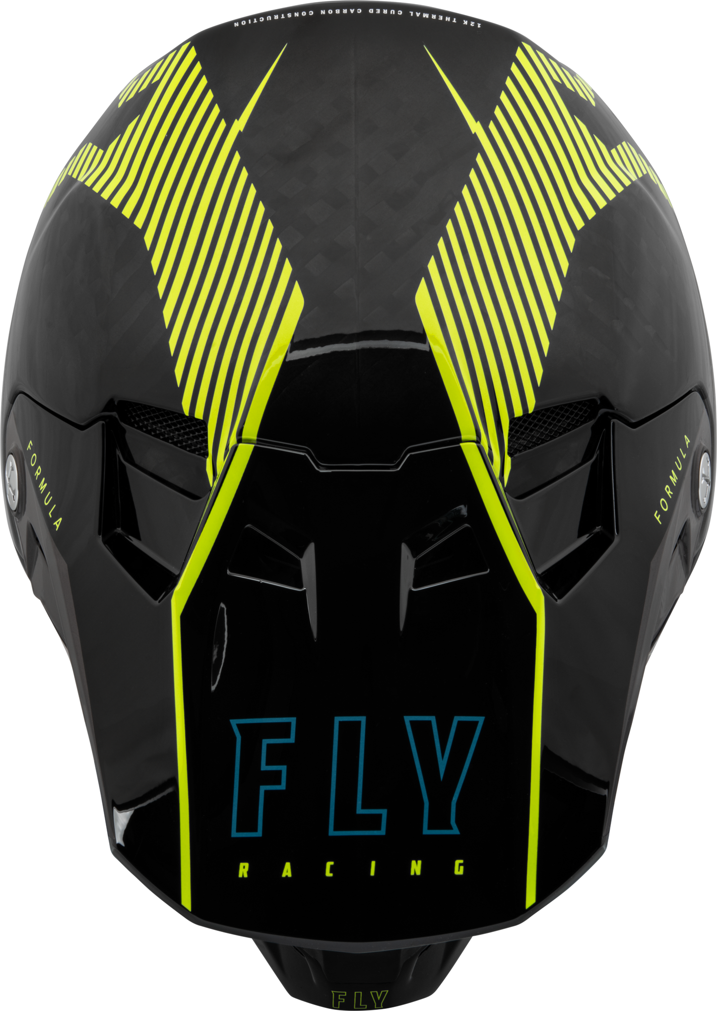 Youth Formula Carbon Tracer Helmet Hi Vis/Black Yl