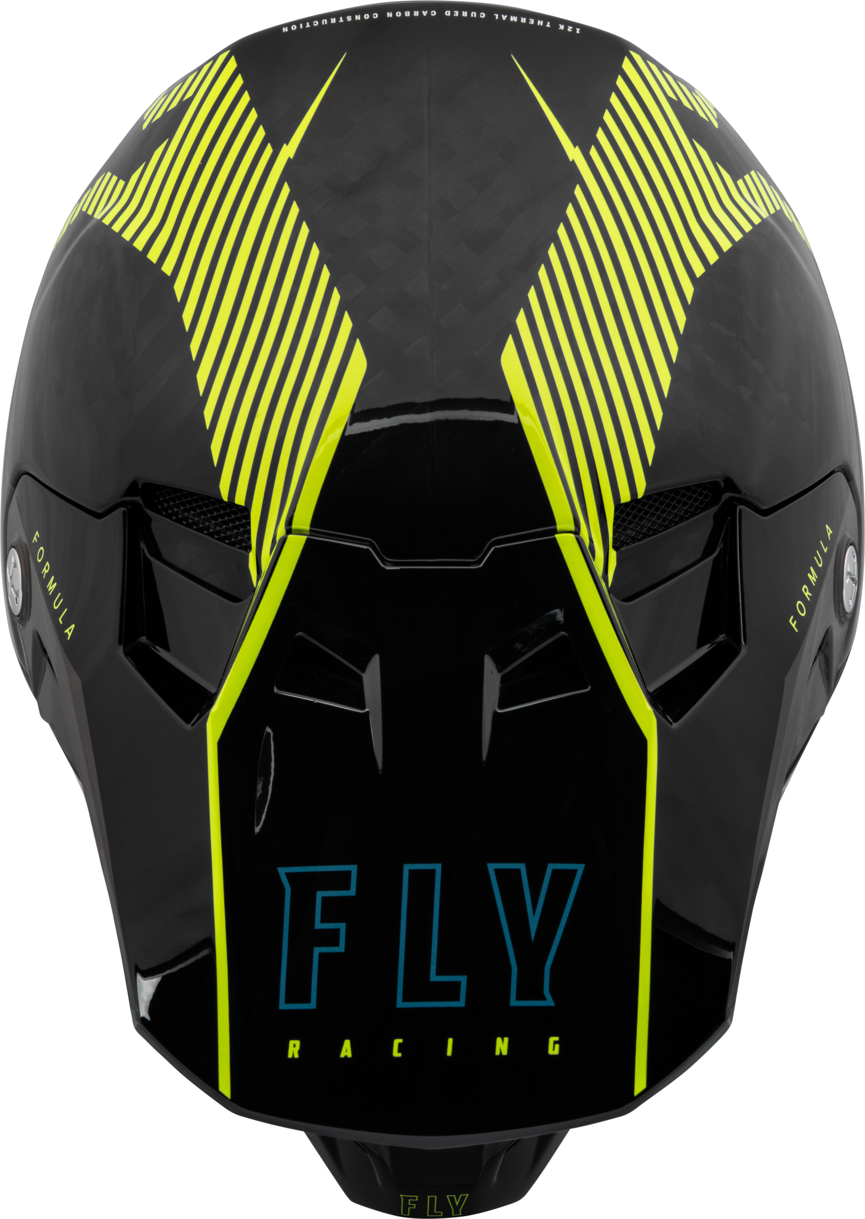 Youth Formula Carbon Tracer Helmet Hi Vis/Black Yl