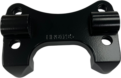 Handlebar Risers Tour Black Hon