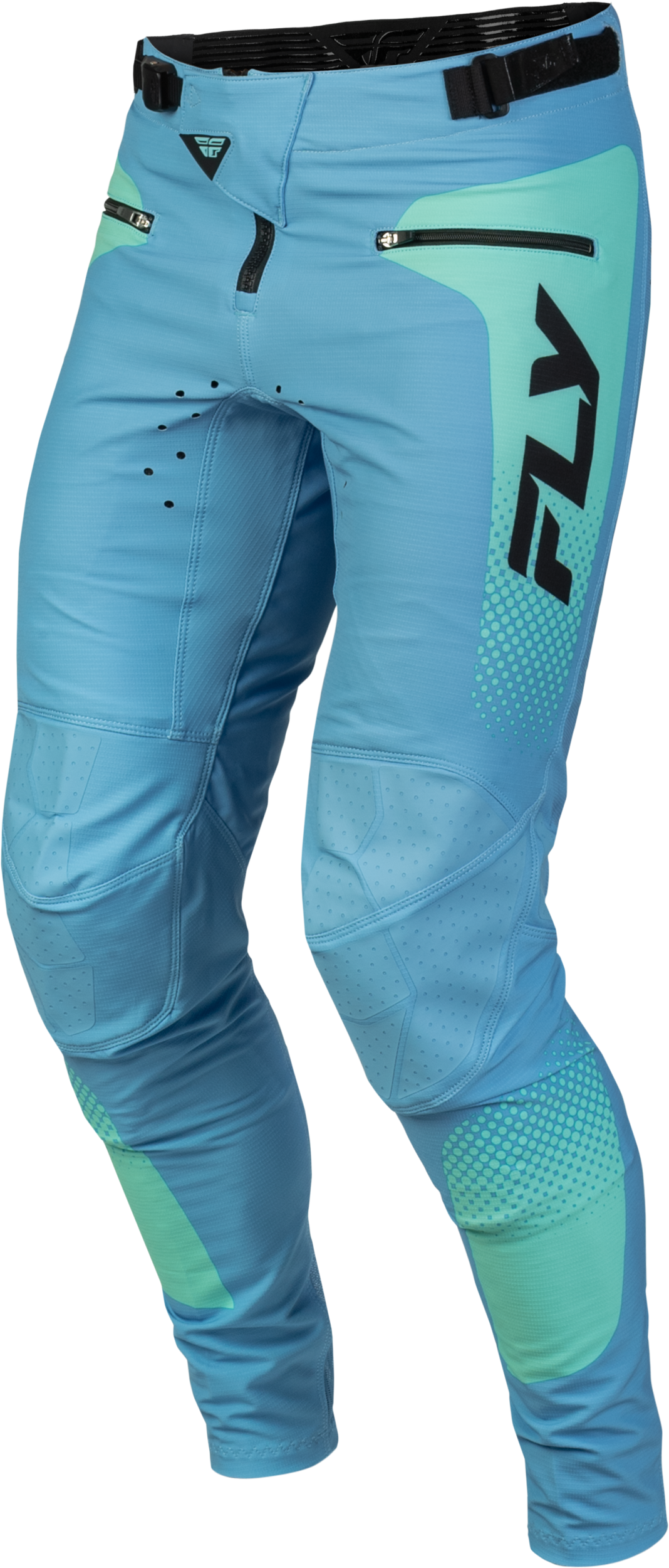 Yth Rayce Sonar Bicycle Pants Teal/Aqua Sz 26