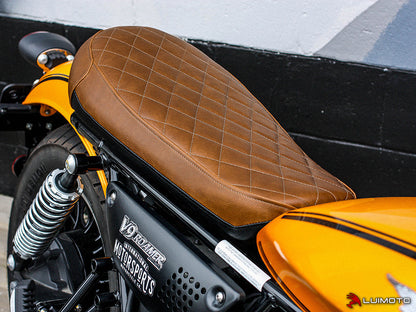 LUIMOTO VINTAGE Seat Covers for the MOTO GUZZI V9 ROAMER 2017+