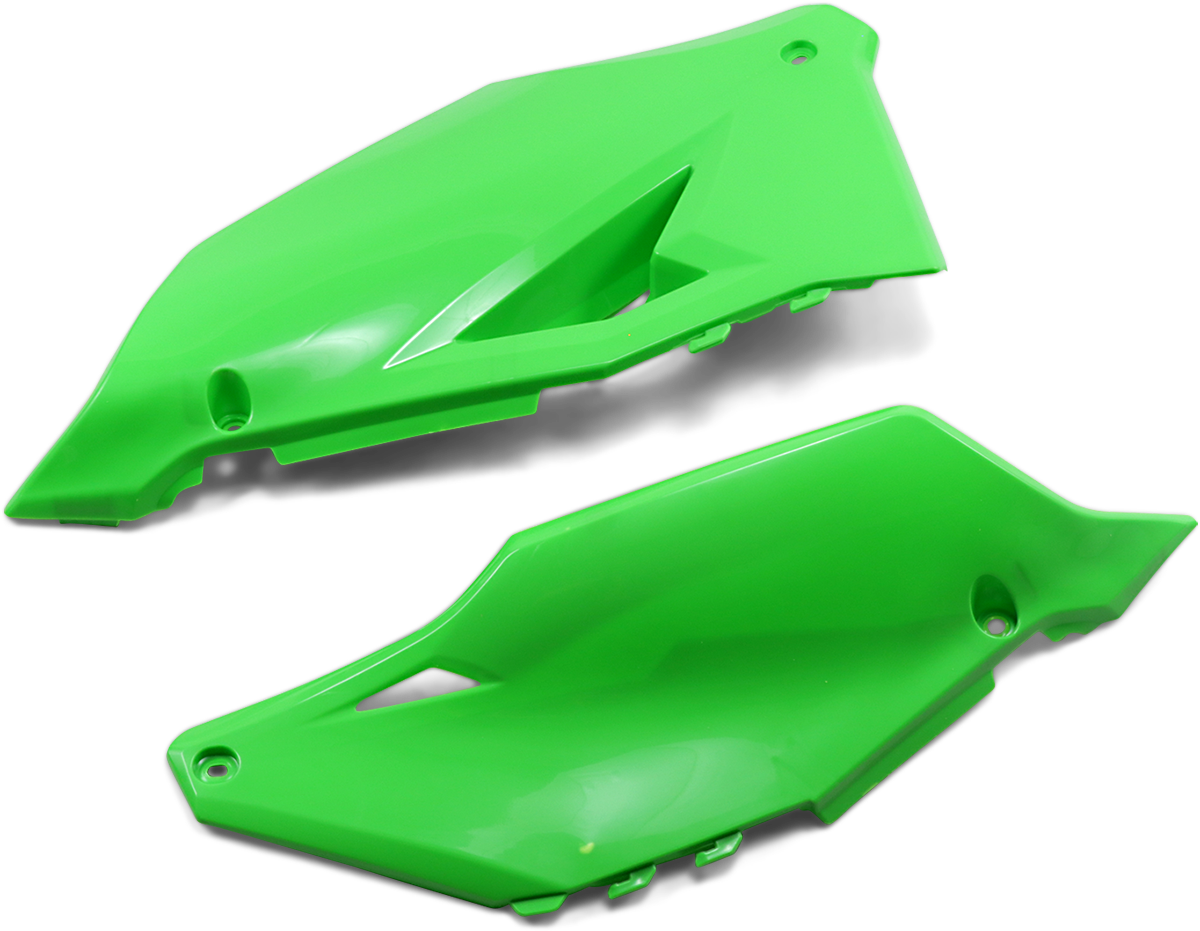 CYCRA Side Panels - Green - Kawasaki 1CYC-2770-72