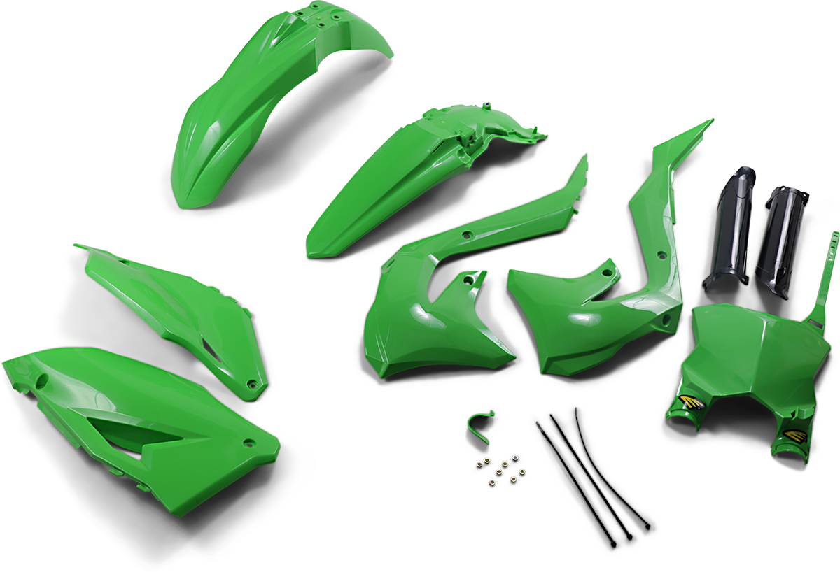 CYCRA Body Kit - Powerflow - OEM Green/Black - Kawasaki - KX 1CYC-9325-02