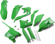 CYCRA Body Kit - Powerflow - Green - Kawasaki - KX '19-'23 1CYC-9325-72