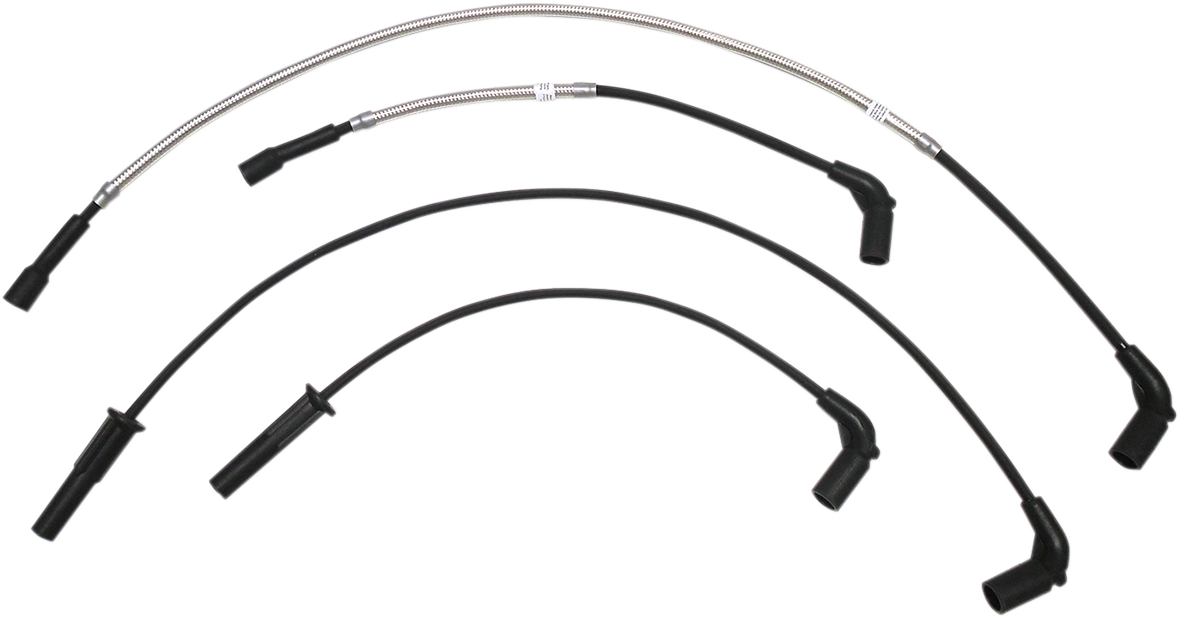 MAGNUM SHIELDING Spark Plug Wire Set - Polished Stainless - FL 3046S