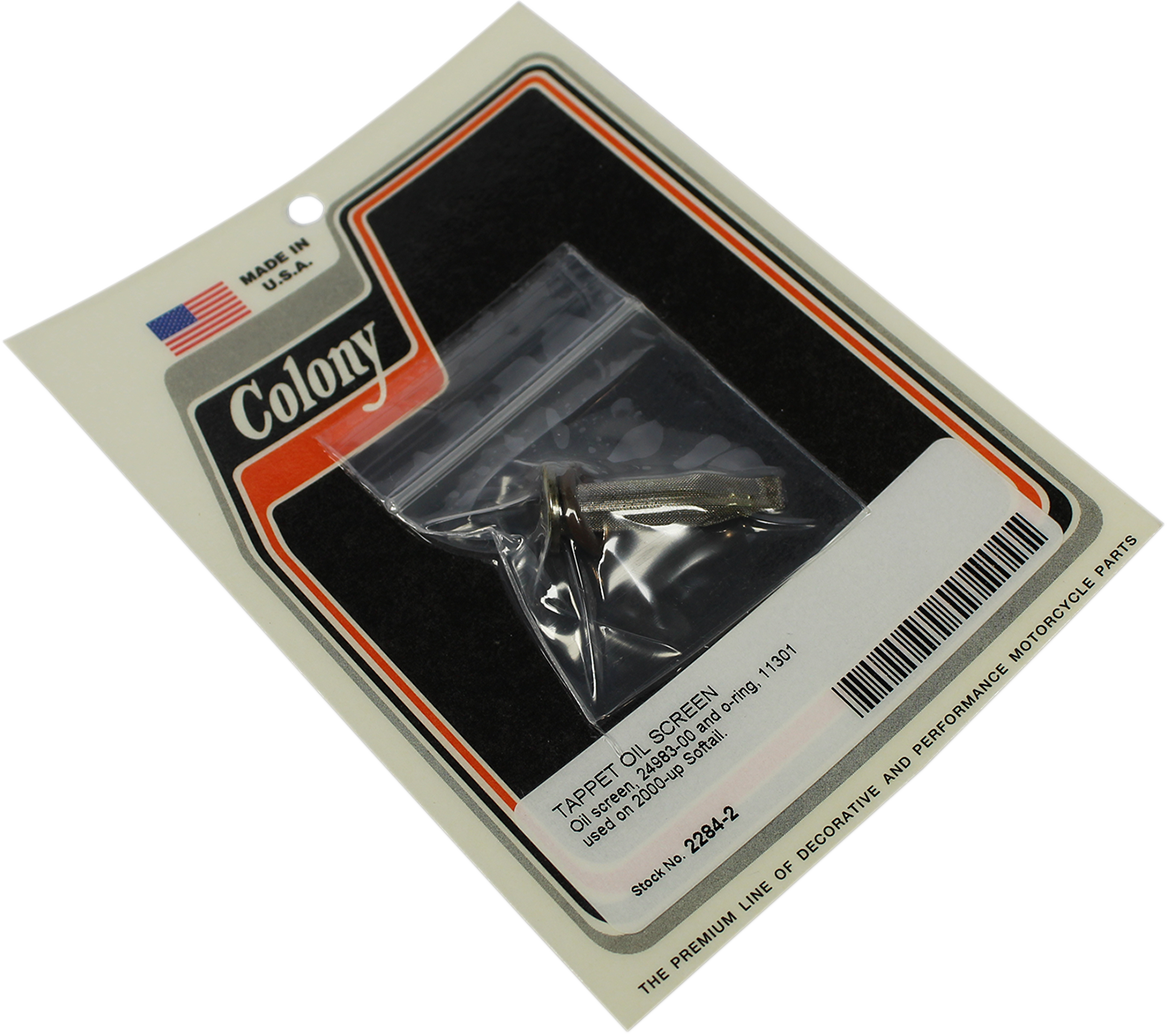 COLONY Oil Tappet Screen and O-Ring - Softail 2284-2