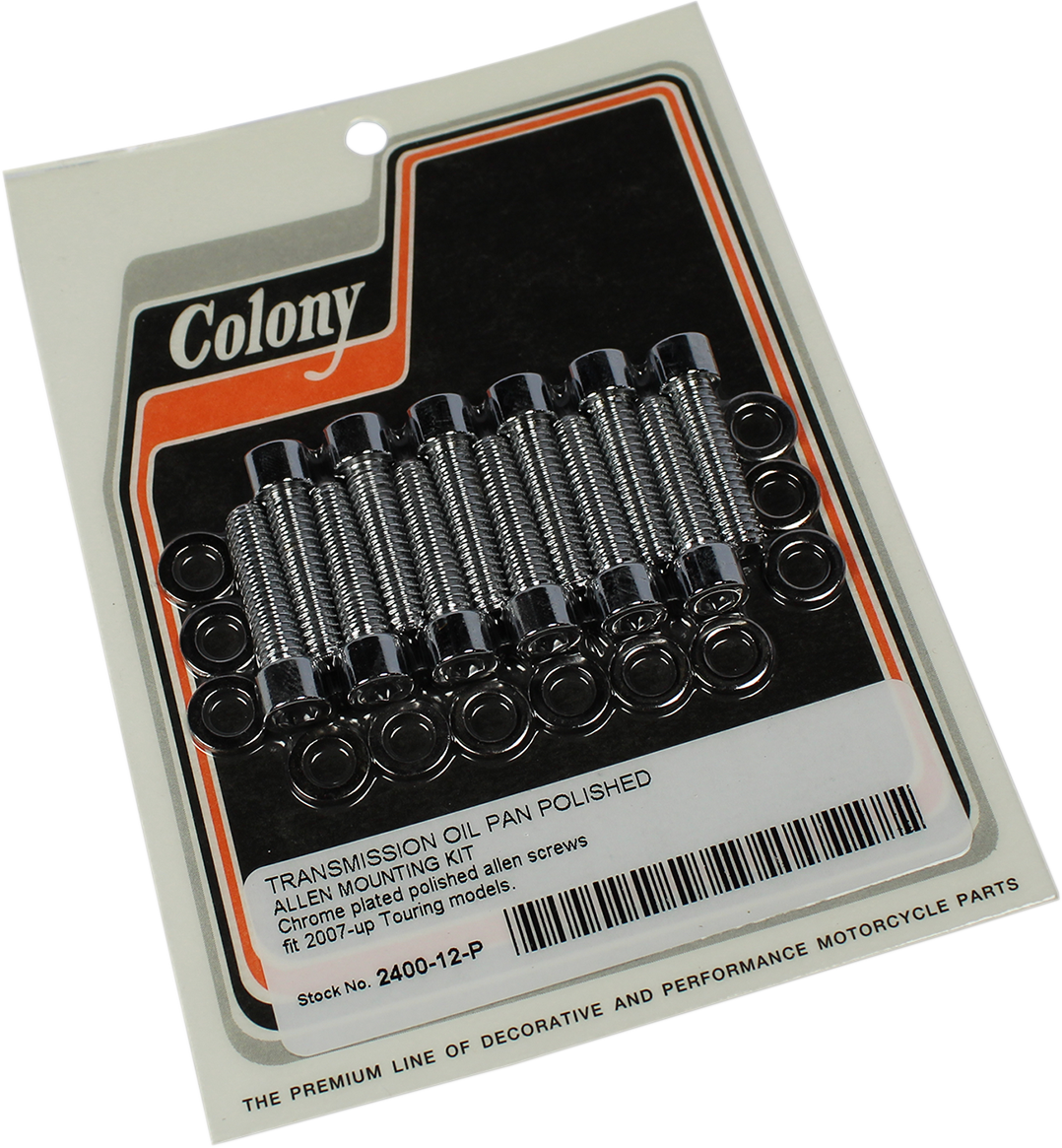 COLONY Bolt Kit - Oil Pan - Stock-Head 2400-12-P