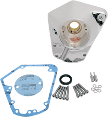 DRAG SPECIALTIES Cam Cover - Chrome - EVO Big Twin 35-0025