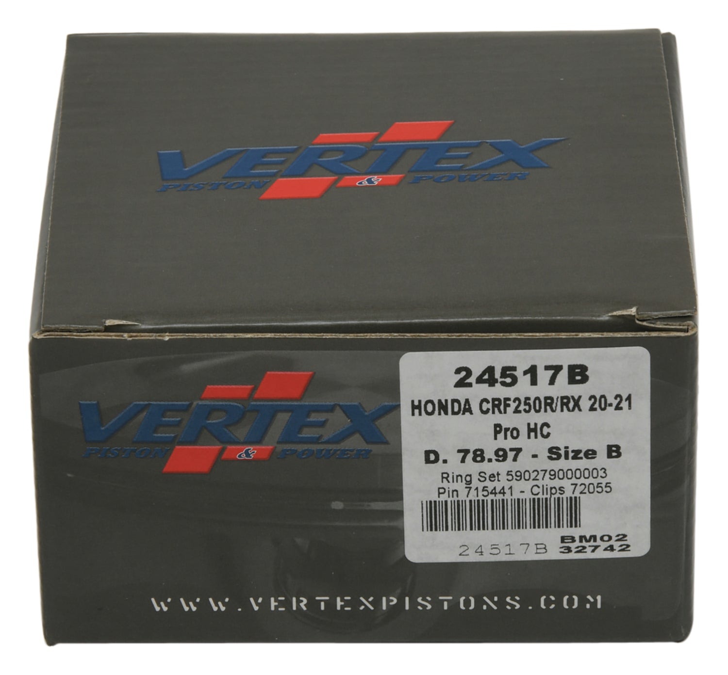 Piston Kit Hc Forged 78.97/Std 14.4:1 Hon