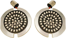 DRAG SPECIALTIES Flat-Style Turn Signal Insert - Red DS-300-R-1157-T