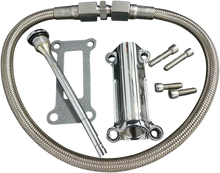 DRAG SPECIALTIES Engine Oil Spout Kit - Chrome - 93'-98' Touring 323055