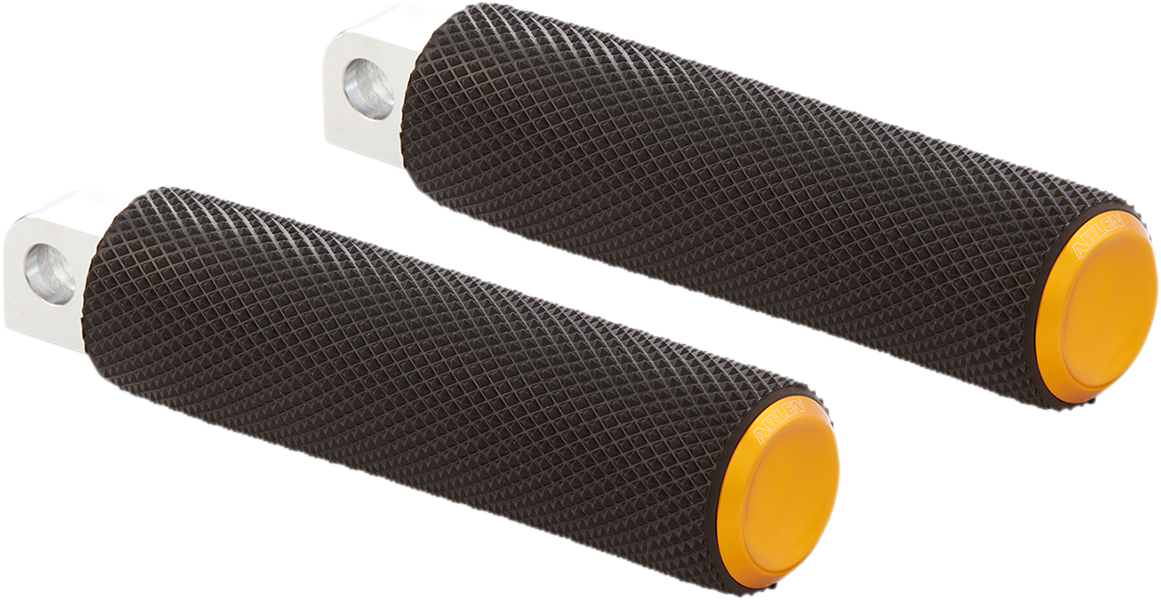 ARLEN NESS Knurled Foot Pegs - Gold - FX/FL '18-'25 07-952
