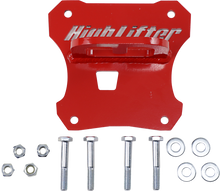 HIGH LIFTER Rear Tow Hook - Red - Polaris TOWHK-RZR1-R