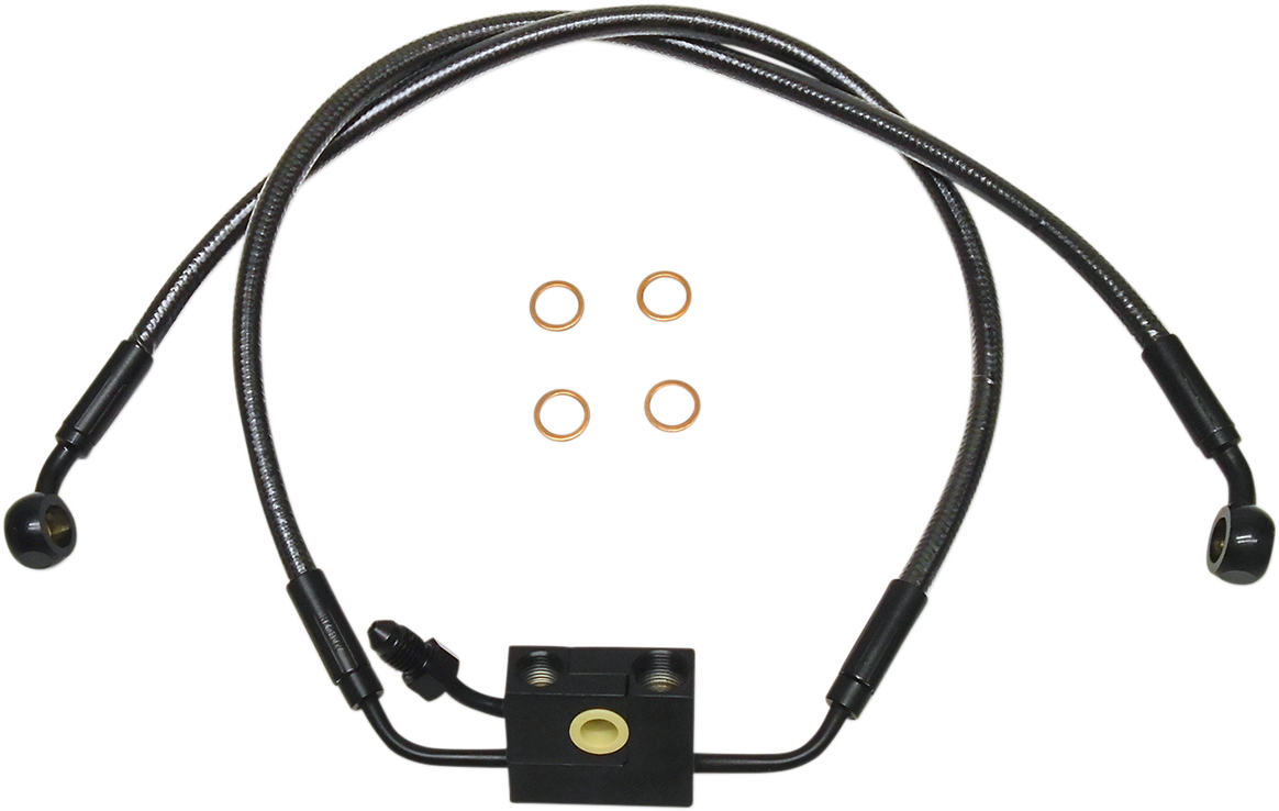 MAGNUM SHIELDING Brake Line - Black Pearl AS47019
