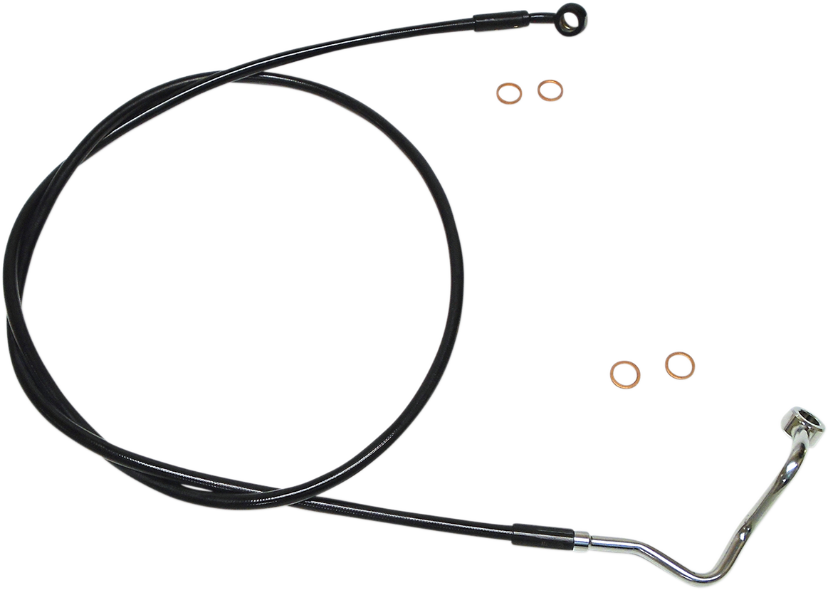 MAGNUM SHIELDING Brake Line - Upper - ABS - Black SBB1414-67