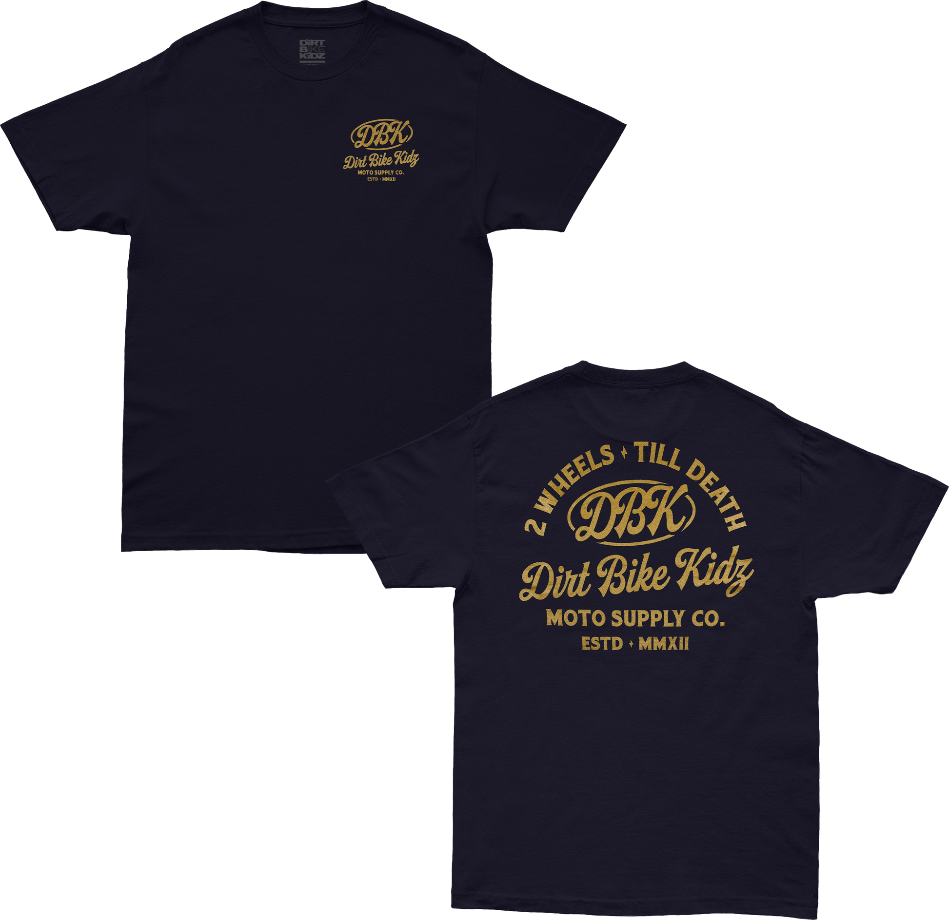Gold Nugget Tee Navy 2x