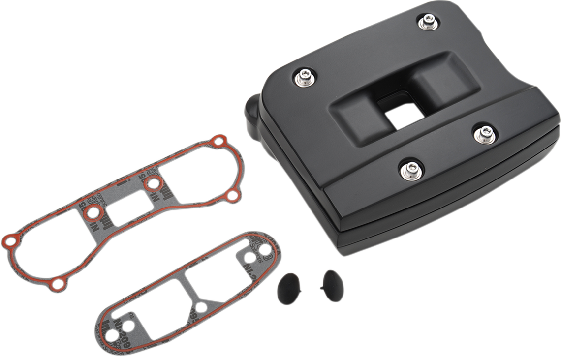 DRAG SPECIALTIES Rocker Box - Black - Evo Big Twin 037006