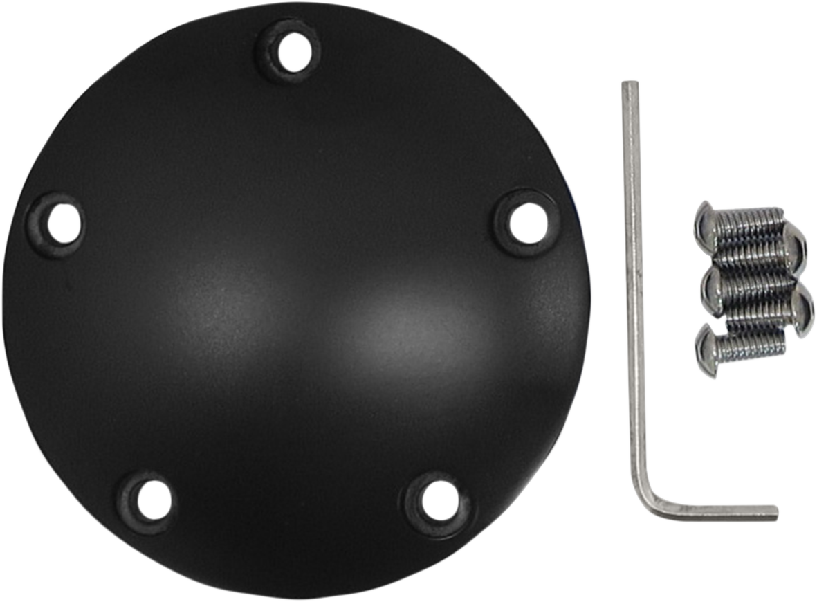 DRAG SPECIALTIES Points Cover - Flat Black - Twin Cam 30-0170ASB