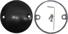 DRAG SPECIALTIES Points Cover - Flat Black 30-0152KSB