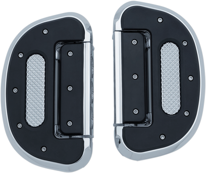 KURYAKYN Heavy Industry Floorboard - Universal Folding - Chrome KUR7045