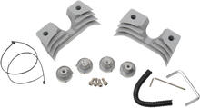 DRAG SPECIALTIES Spark Plug Cover - Silver - Sportster 63425