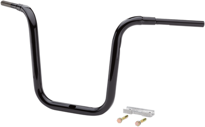 LA CHOPPERS 1-1/2" Grande Traditional Ape Hanger Handlebar - 16" - Black LA-7314-16B
