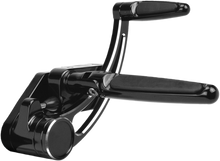 HAWG HALTERS Forward Control - 18+ Softail - Black Anodized - Standard - Folding Rubber Inlay Pegs - Slotted Levr FCK-S18A-FR-SE