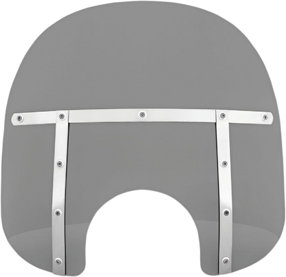 MEMPHIS SHADES Fats Windshield - 15" - Headlight - Black Smoke MEM31212