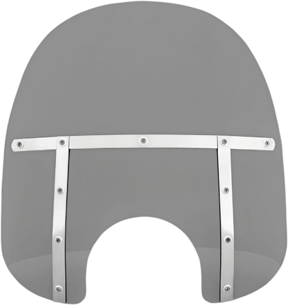 MEMPHIS SHADES Fats Windshield - 17" - Headlight - Black Smoke MEM32112