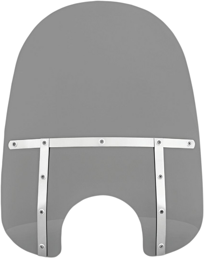 MEMPHIS SHADES Fats Windshield - 21" - Headlight - Black Smoke MEM34112