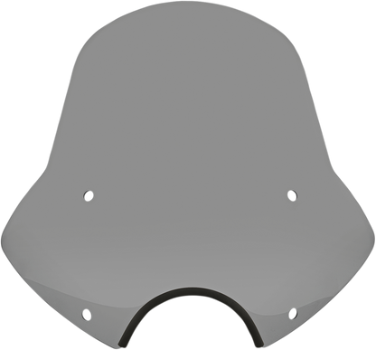 MEMPHIS SHADES Speed Demon Sportshields - 17" - 7" Headlight Cutout - Black Smoke MEP54112