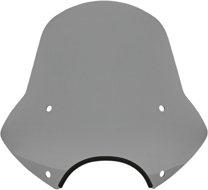 MEMPHIS SHADES Speed Demon Sportshields - 17" - 9" Headlight Cutout - Black Smoke MEP54212
